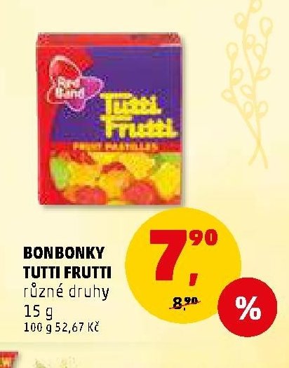 BONBONKY TUTTI FRUTTI