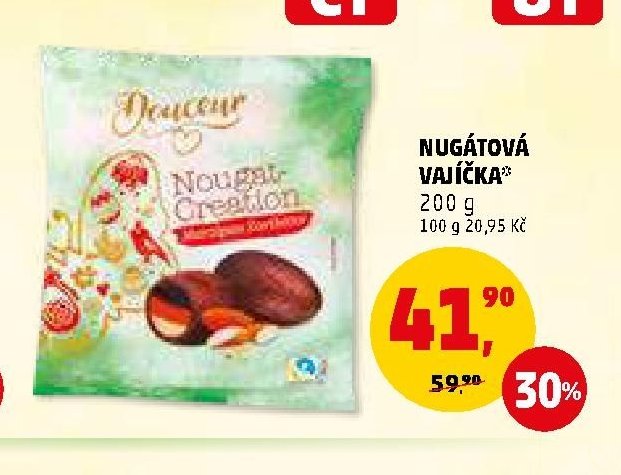Nugátová vajíčka