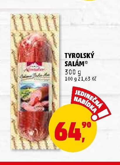 TYROLSKÝ SALÁM