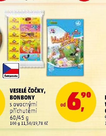 Veselé čočky, Bonbony