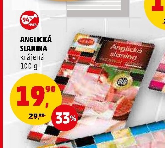 ANGLICKÁ SLANINA
