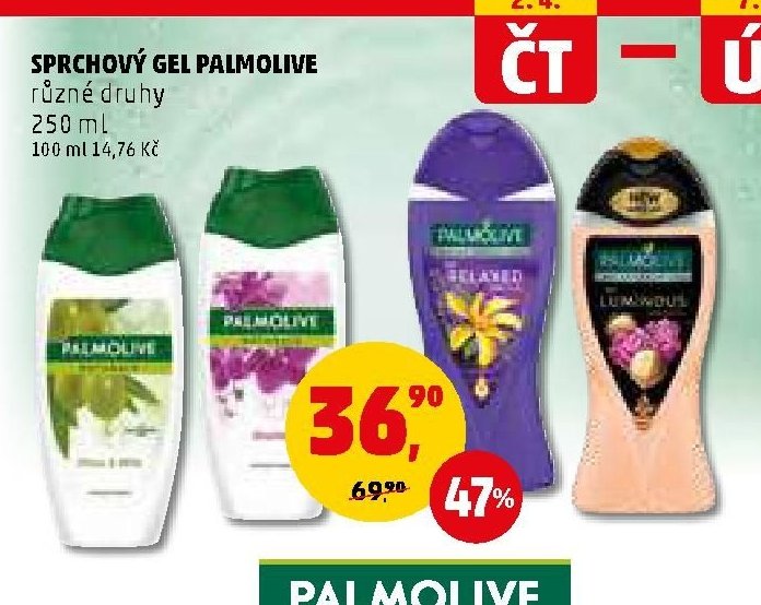 SPRCHOVÝ GEL PALMOLIVE