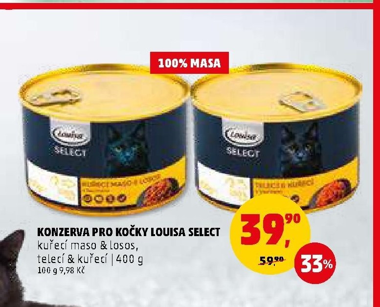 KONZERVA PRO KOČKY LOUISA SELECT