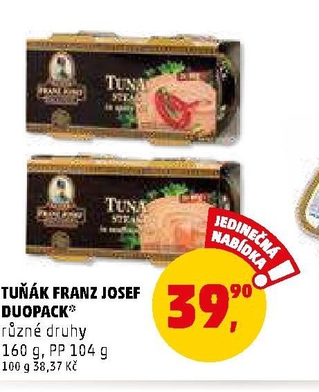 TUŇÁK FRANZ JOSEF DUOPACK