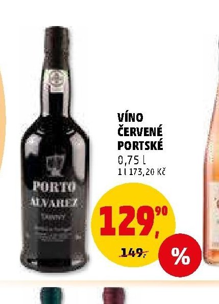 VÍNO ČERVENÉ PORTSKÉ