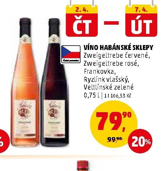 VÍNO HABÁNSKÉ SKLEPY