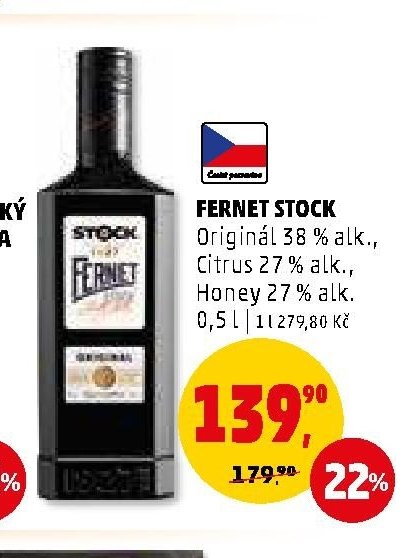 FERNET STOCK