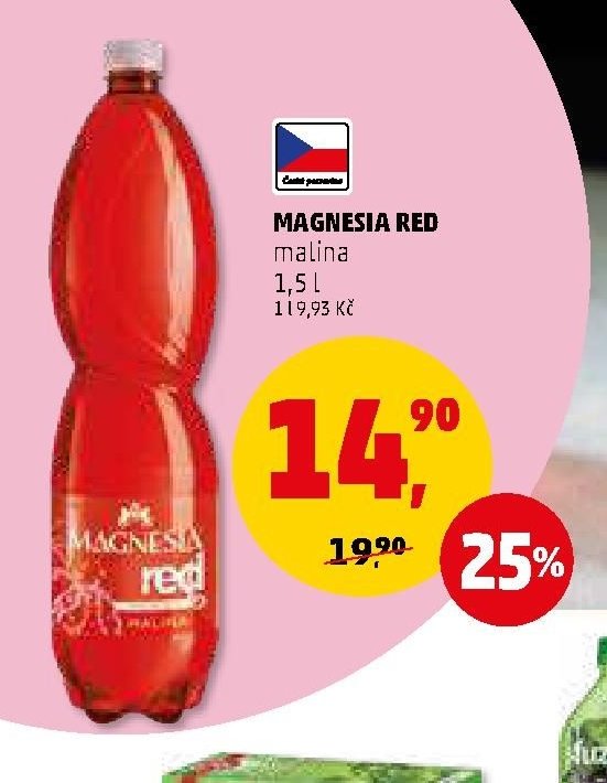 MAGNESIA RED malina 1,5 l