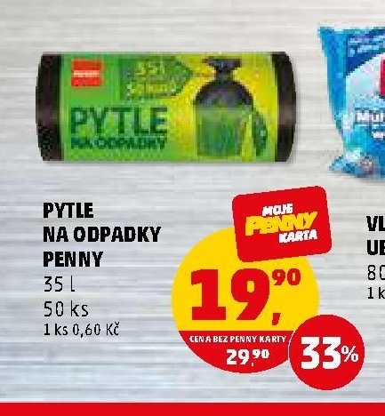 PYTLE NA ODPADKY PENNY