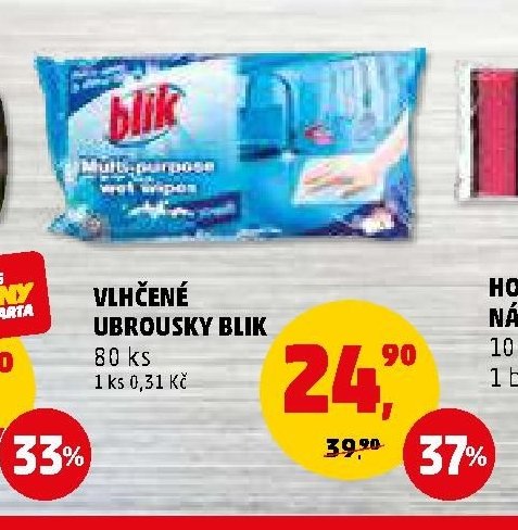 VLHČENÉ UBROUSKY BLIK