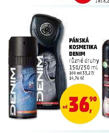 Pánská kosmetika Denim