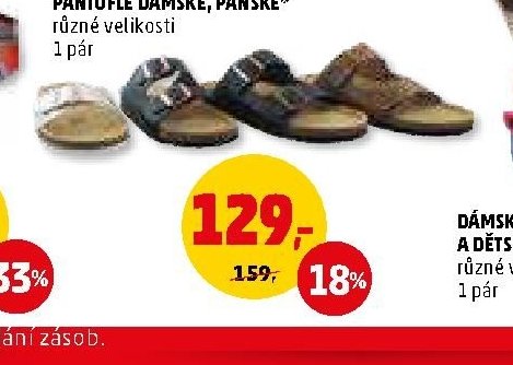 Pantofle dámské, pánské