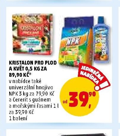 KRISTALON PRO PLOD A KVĚT 0,5 KG