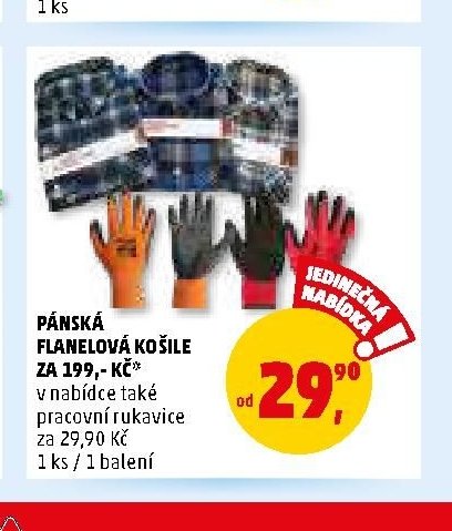 PÁNSKÁ FLANELOVÁ KOŠILE