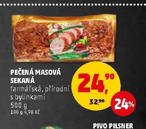 Pečená masová sekaná