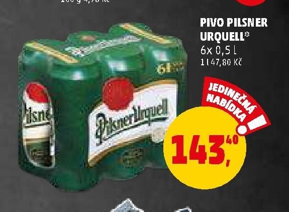 Pivo Pilsner Urquell