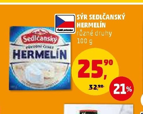 SÝR SEDLČANSKÝ HERMELÍN