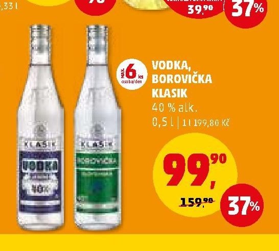 VODKA, BOROVIČKA KLASIK