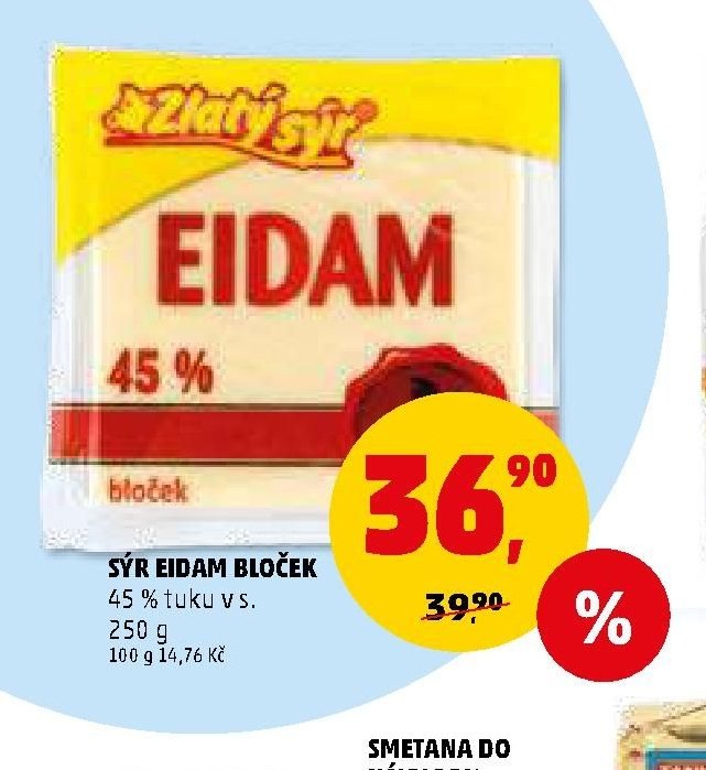 Sýr Eidam bloček