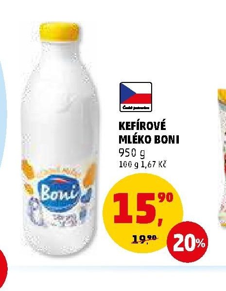 Kefírové mléko Boni