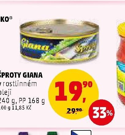 ŠPROTY GIANA