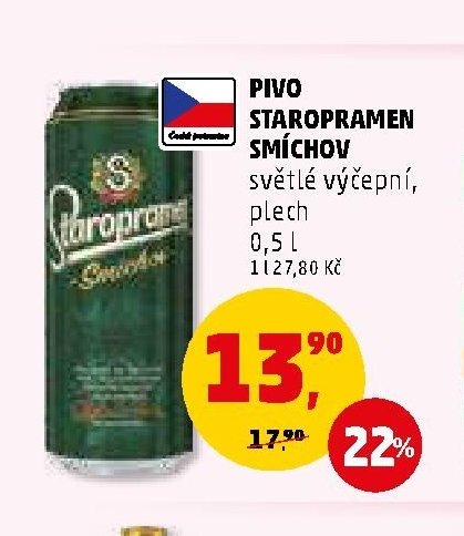 PIVO STAROPRAMEN SMÍCHOV