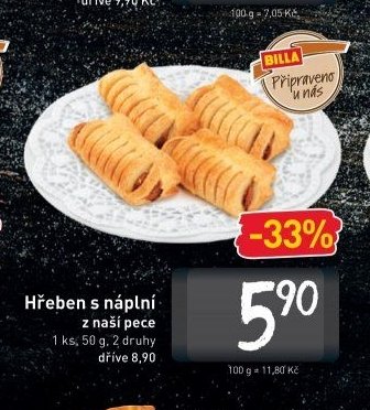 Hřeben s náplní