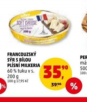 Francouzský sýr s bílou plísní Milkeria 200 g