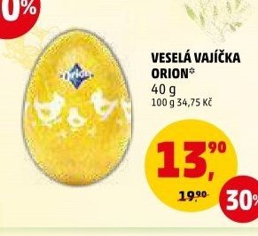 Veselá vajíčka Orion