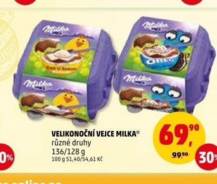 Velikonoční vejce Milka