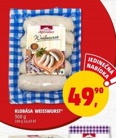 KLOBÁSA WEISSWURST