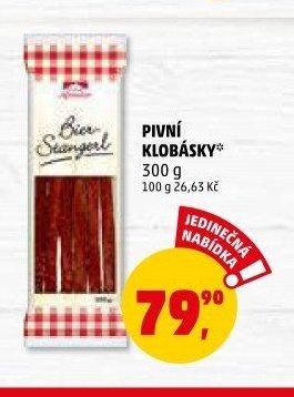 PIVNÍ KLOBÁSKY