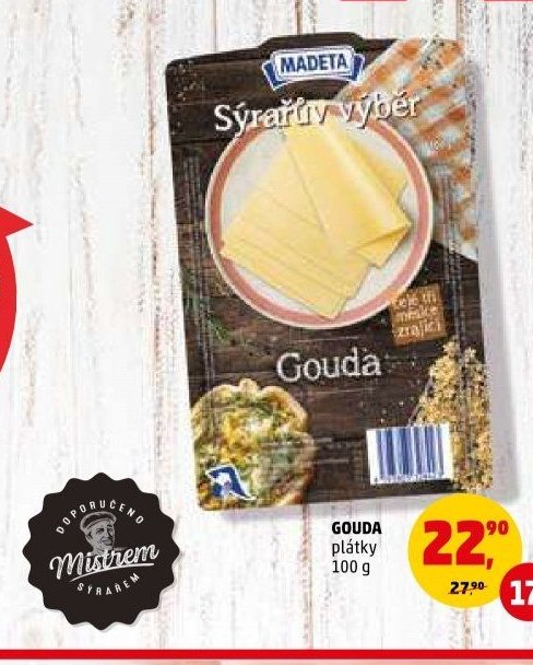 GOUDA plátky 100 g