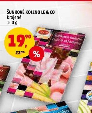 ŠUNKOVÉ KOLENO LE & CO krájené 100 g