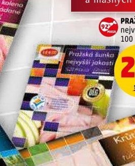 PRAŽSKÁ ŠUNKA nejvyšší jakosti 100 g