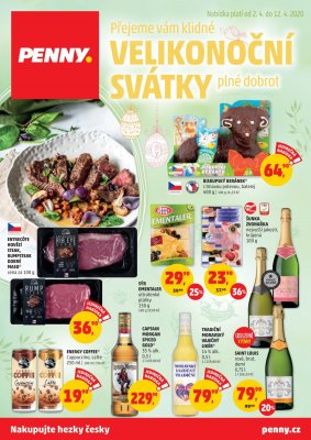 akční leták Penny Market 2.4.2020-12.4.2020