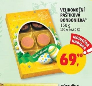 VELIKONOČNÍ PAŠTIKOVÁ BONBONIÉRA
