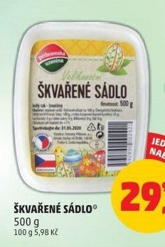ŠKVAŘENÉ SÁDLO