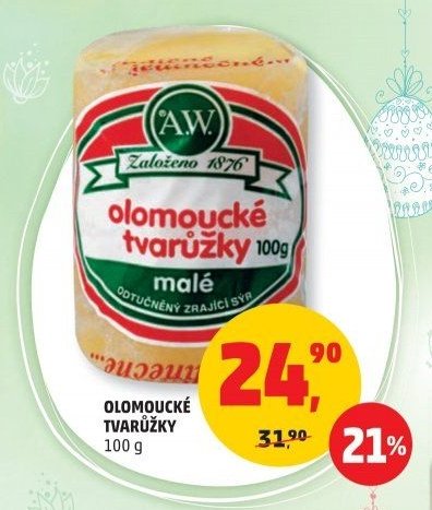 OLOMOUCKÉ TVARŮŽKY 100 g