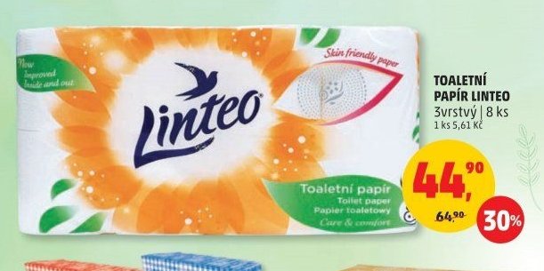 Toaletní papír Linteo