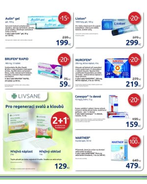 akční leták BENU Lékárna 1.4.2020-30.4.2020