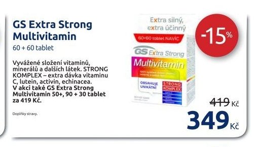 GS Extra Strong Multivitamin