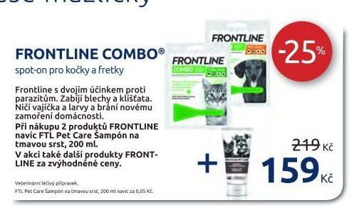 FRONTLINE COMBO spot-on pro kočky a fretky