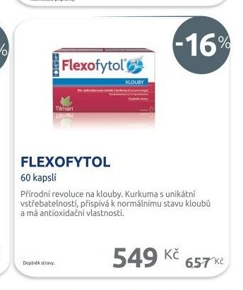 FLEXOFYTOL 60 kapslí