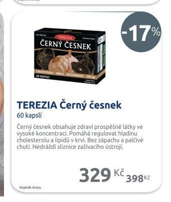 TEREZIA Černý česnek