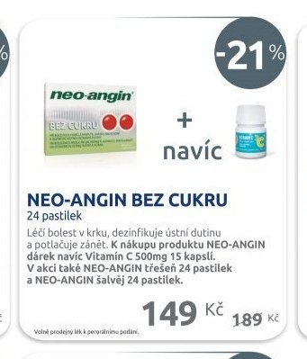 NEO-ANGIN BEZ CUKRU