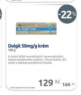 Dolgit 50mg/g krém