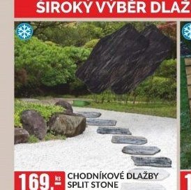 CHODNÍKOVÉ DLAŽBY SPLIT STONE
