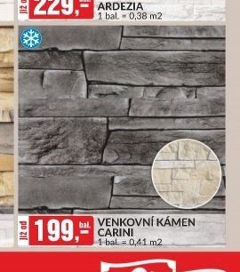 VENKOVNÍ KÁMEN CARINI 1 bal = 0,41 m2