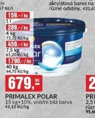 PRIMALEX POLAR 15 kg+10%, vnitřní bílá barva